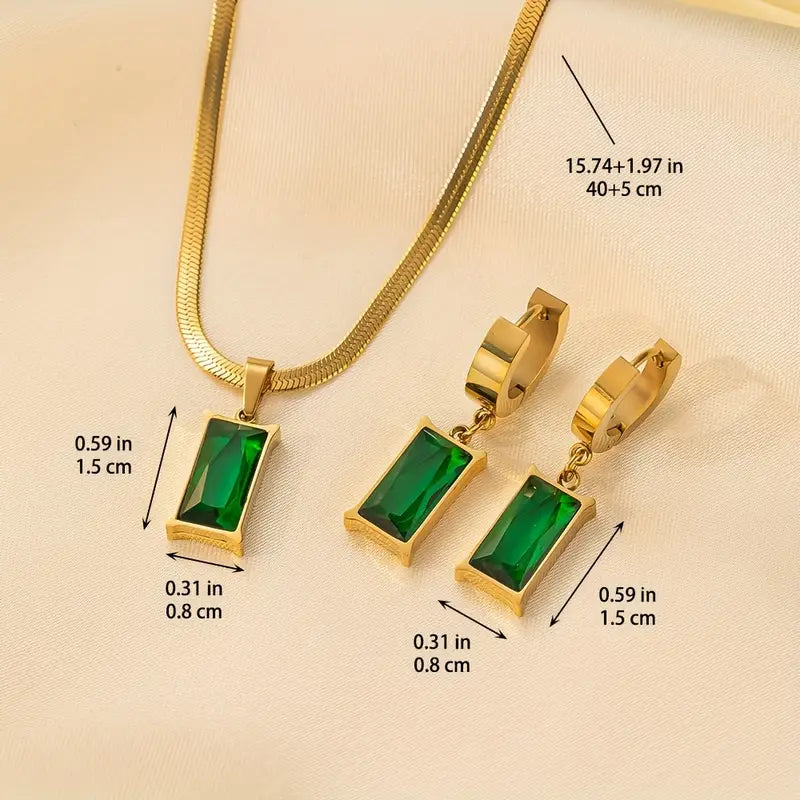 Lunara™ | 18K Gold Jewelry Set