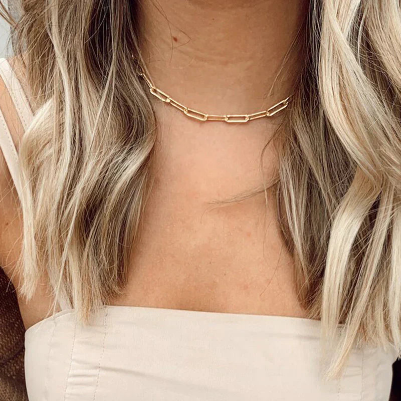 Archen™ | 14K Gold Elegant Chain Necklace