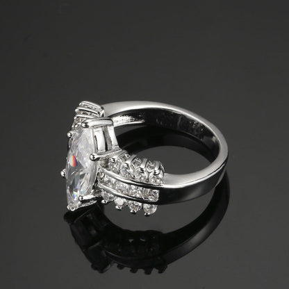 Odette Mercer Ring | White Gold