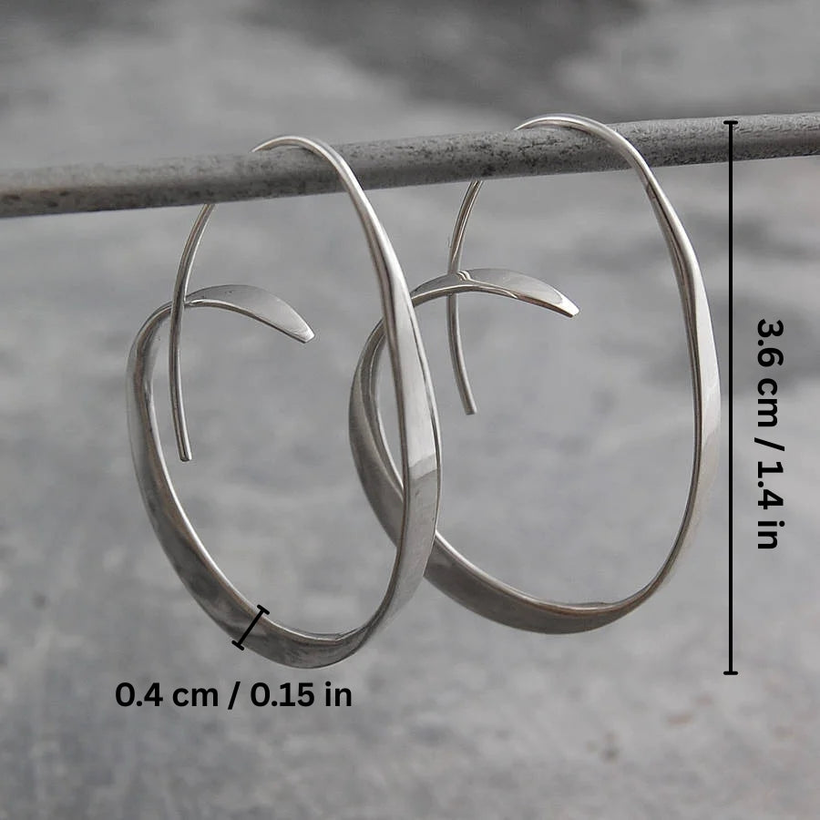 Stunning Spiral Earrings