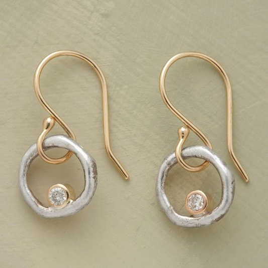 Vintage Gold & Silver Earrings
