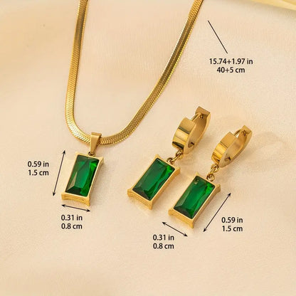 Lunara™ | 18K Gold Jewelry Set