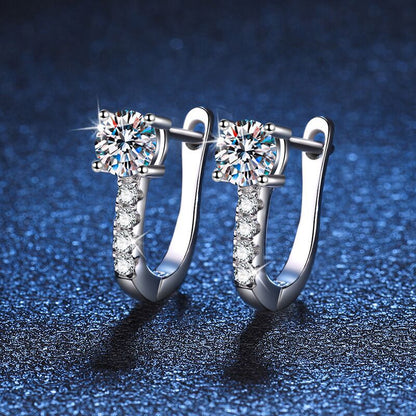 Noelle Earrings | White gold