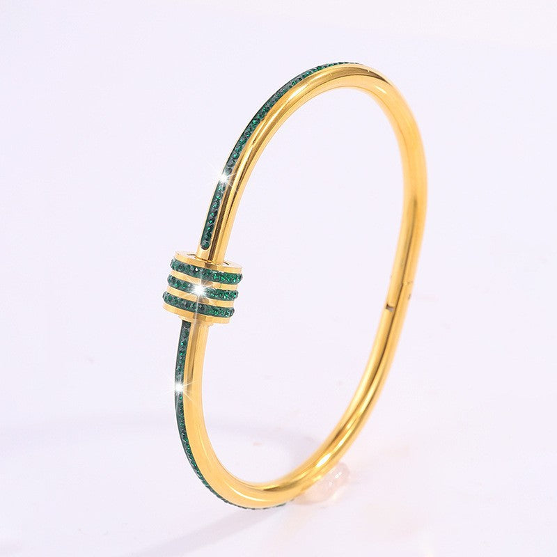 Tessandra Virelli Bracelet Pink | Gold