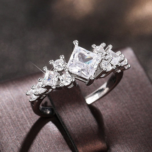 Cressida Lumere Ring | White Gold