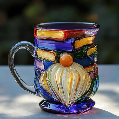 Handcrafted Dwarf Mug for 3D Books