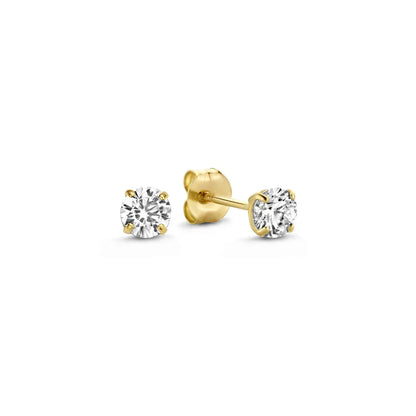 Brillane™ | 14K Gold Stone Earrings Set